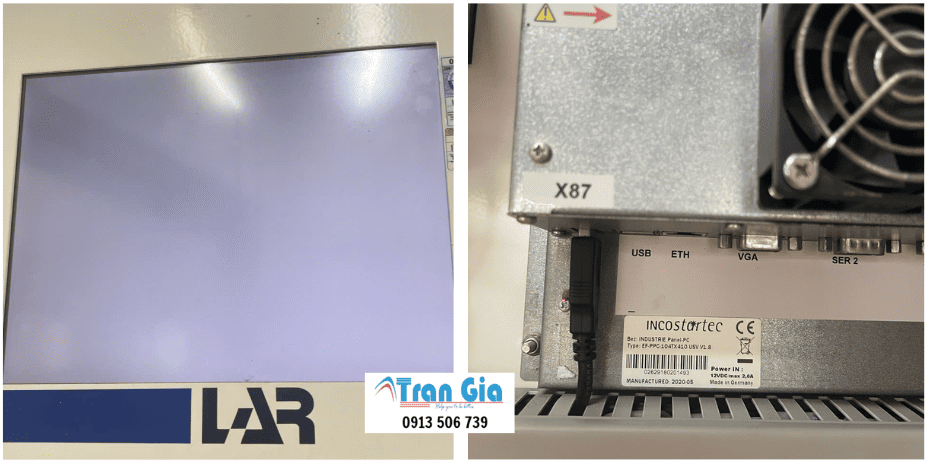 Công ty chuyên sửa màn hình lAR Incostartec liệt cảm ứng, bị ố, không lên hình, thay linh kiện chính hãng