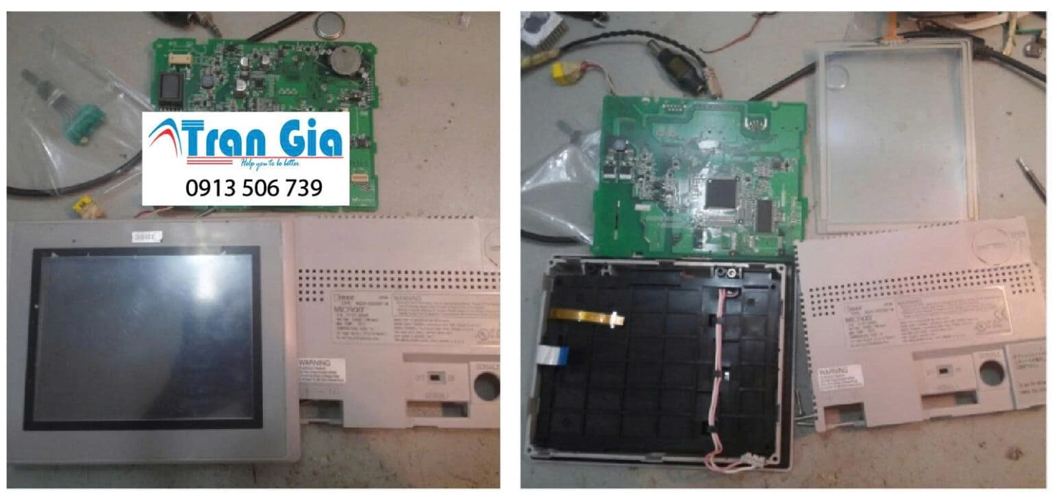 Sửa Màn hình HMI Idec Model HG2A-SB22CF Serial 2Y05 Lỗi màn hình sáng tối xử lí lỗi nhanh chóng toàn quốc