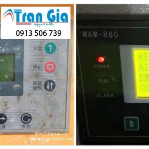 Địa chỉ sửa màn hình điều khiển máy nén khí MAM-860 Model: MAM860 Serial: 0531 Lỗi cháy nổ bên trong xử lí lỗi gấp trong ngày
