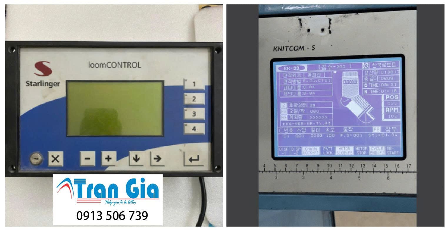 Trung tâm sửa màn hình máy dệt Model PA-00254R1.1 Serial 0846 Lỗi mất hiển thị xử lí gấp trong ngày