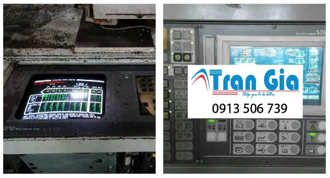 Trung tâm chuyên sửa màn hình CLF cho máy ép nhựa, sửa màn hình máy ép nhựa Serial 0918 Lỗi mất hiển thị, đứt cầu chì giá cả phải chăng