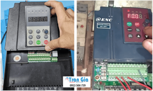 Hình ảnh một số biến tần được trong quá trình sửa chữa tại Trần Gia Automation