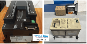 Hình ảnh PLC đang trong quá trình được sửa chữa tại TRAN GIA Automation