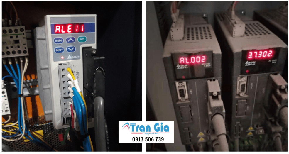 Địa chỉ sửa chữa servo Delta tận nơi lỗi quá dòng, Quá Tải, lỗi không lên nguồn, quá tốc độ uy tín nhất