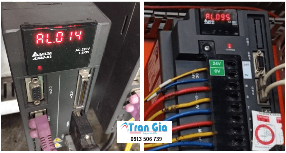 Địa chỉ sửa chữa servo Delta tận nơi lỗi quá dòng, Quá Tải, lỗi không lên nguồn, quá tốc độ uy tín nhất