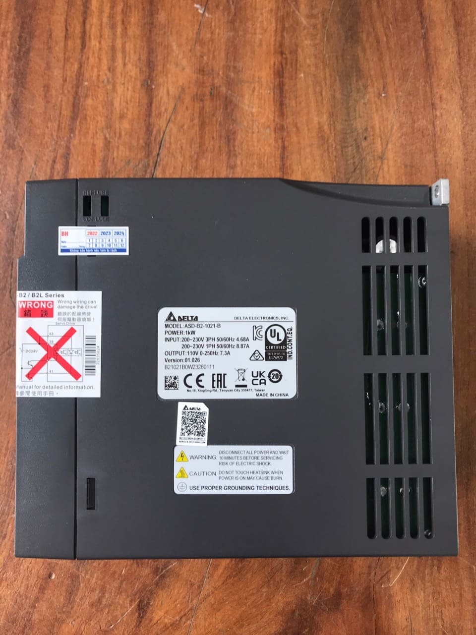 Bộ AC Servo Delta 750W B3 giá bao nhiêu