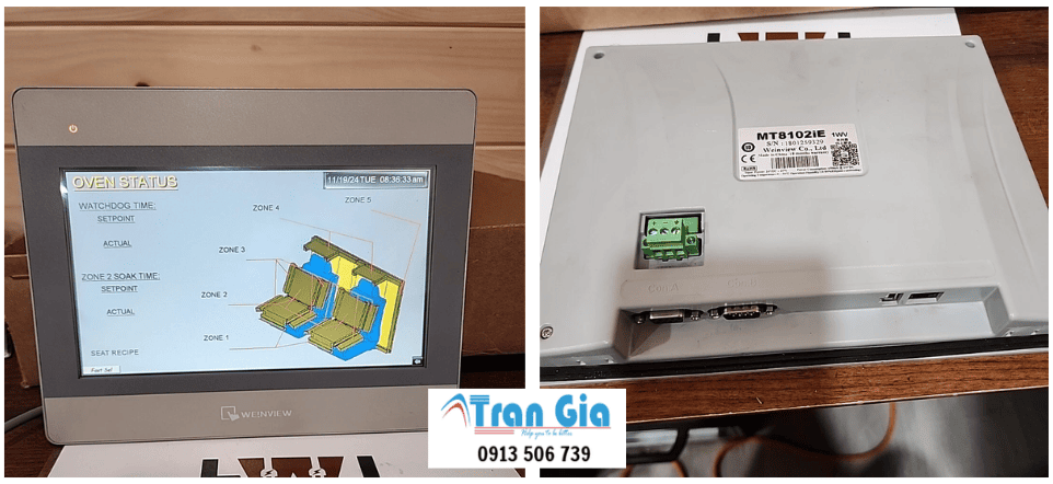 Sửa màn hình Weinview không lên hình, sửa màn hình không sáng, màn hình bị tối uy tín tại Việt Nam