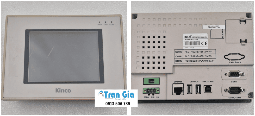 Sửa màn hình Kinco lỗi cảm ứng bấm không được, bấm màn hình bị đơ, thay cảm ứng màn hình bảo hành toàn quốc