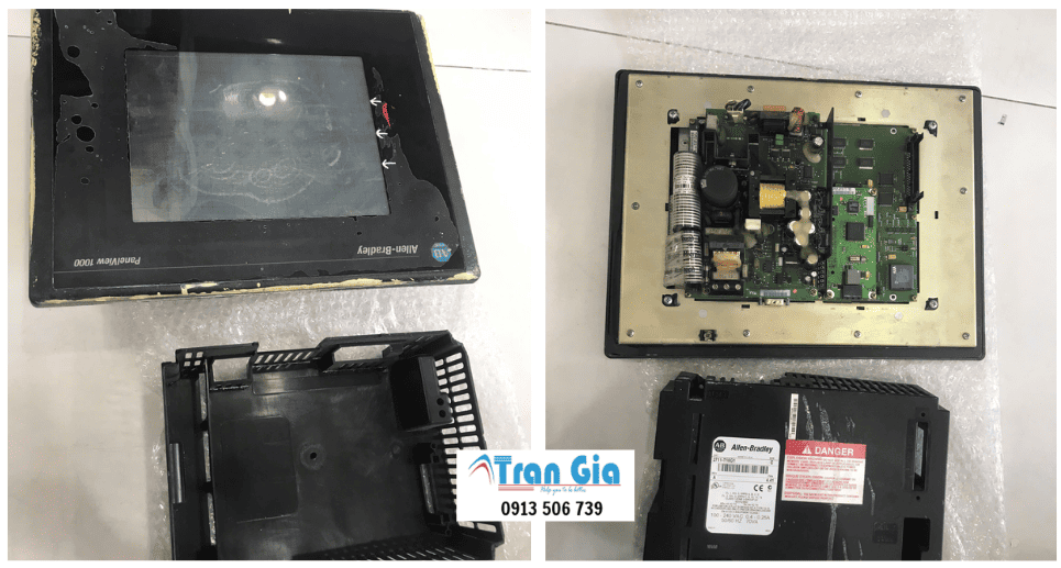 Sửa lấy ngay màn hình Allen-Bradley không lên hình, lcd mờ nhìn không thấy hình giá tốt