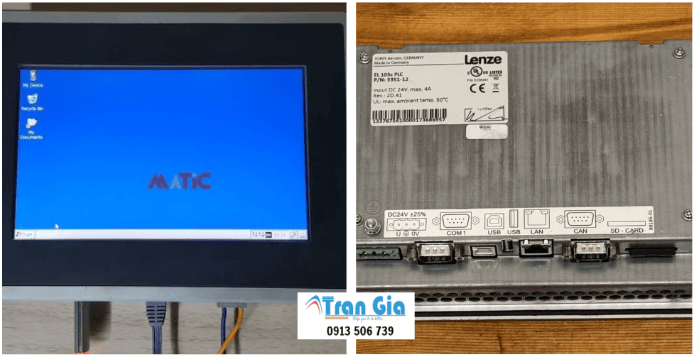 Dịch vụ uy tín sửa màn hình điều khiển Lenze EPM-H502 báo lỗi giá rẻ