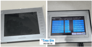 Địa chỉ sửa màn hình HAKKO MONITOUCH V810CD báo lỗi sửa lỗi nhanh trong 24H