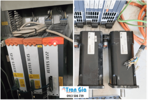 Hình ảnh một số AC Servo được trong quá trình sửa chữa