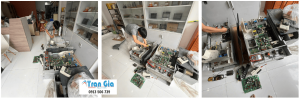 Trung tâm sửa lấy ngay servo dòng DELTA không khởi động, đứng nguồn, cháy linh kiện công suất 