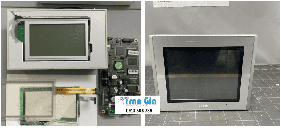 Địa chỉ uy tín sửa màn hình cảm ứng IDEC lỗi nguồn, lỗi cảm ứng, hư bo mạch điện tử