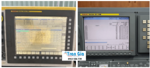 Hình ảnh sửa màn hình HMI đang trong quá trình sửa chữa tại Trần Gia Automation