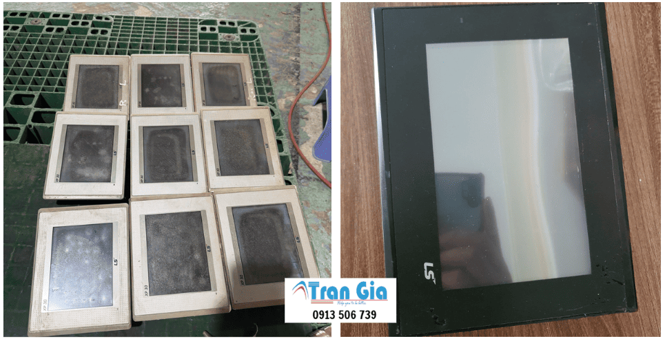 Dịch Vụ Sửa Màn Hình HMI LS PMU-330BTE Lỗi Mất Nguồn, Liệt Cảm Ứng, Nám LCD