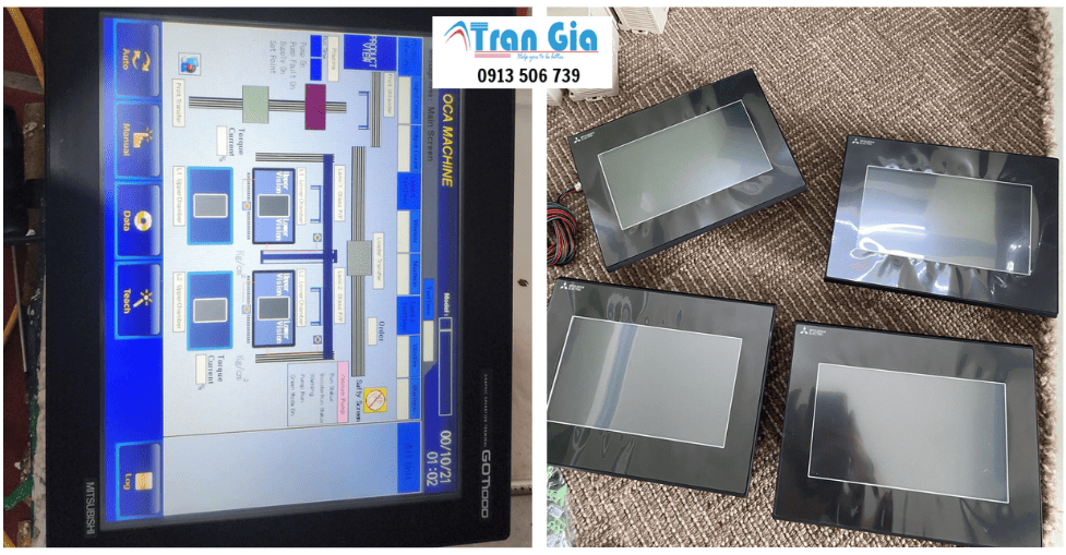 Nhận Sửa Chữa Màn Hình HMI Mitsubishi A970GOT-SBA Bị Mất Nguồn, Liệt Cảm Ứng, Lỗi Hiển Thị Toàn Quốc - Image 2