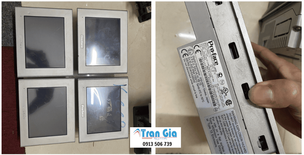 Trần Gia Automation Nhận Sửa GP2300-LG41-24V Pro-face Lỗi Hiển Thị, Mất Độ Sáng, Sọc LCD - Image 4