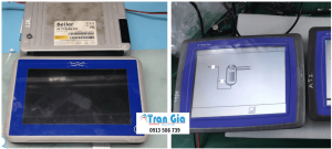 Nhận sửa lấy ngay màn hình HMI Tetra Pak E1101 lỗi mất hiển thị, hỏng bo mạch nguồn, cảm ứng không nhạy