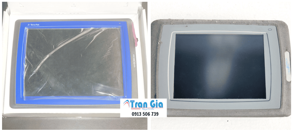 Nhận sửa lấy ngay màn hình HMI Tetra Pak E1101 lỗi mất hiển thị, hỏng bo mạch nguồn, cảm ứng không nhạy