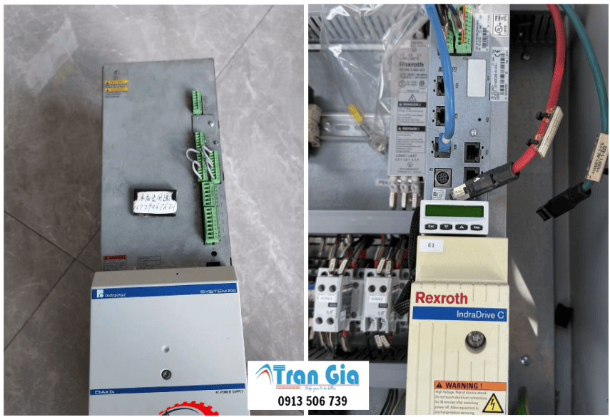 Sửa Chữa Motor Servo Bosch Mất Tín Hiệu Encoder – Khắc Phục Lỗi Servo Rexroth IndraDrive