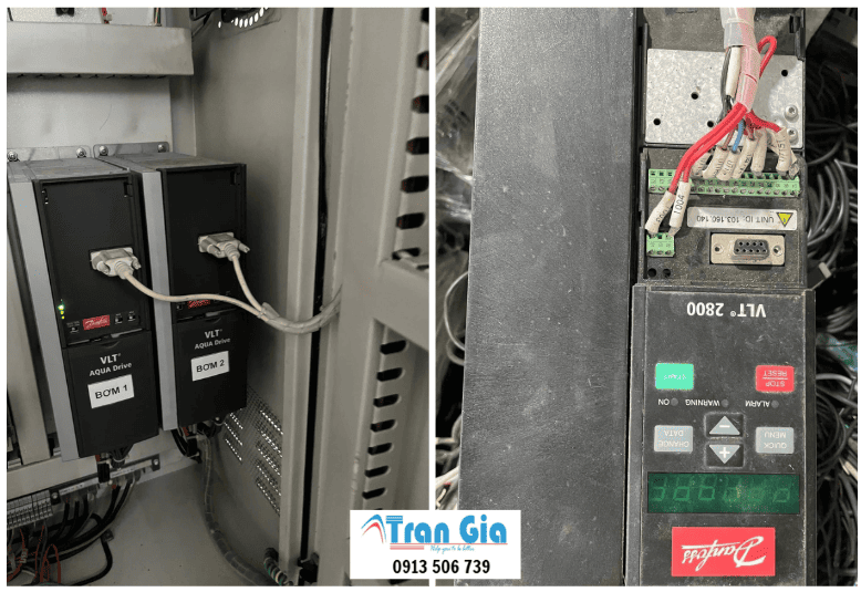 Sửa Chữa Biến Tần Danfoss VLT FC51 Lỗi Mất Nguồn – Kiểm Tra Bo Mạch, Nguồn Cấp