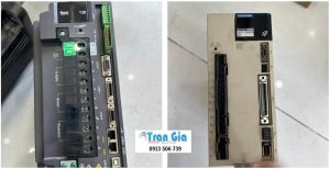 Hình ảnh servo đang trong quá trình được sửa chữa tại TRAN GIA Automation