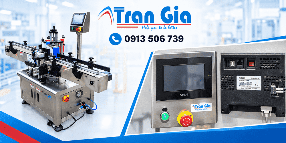 Sửa chữa HMI máy dán nhãn báo lỗi hệ điều hành