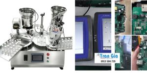 Sửa HMI Máy Chiết Rót Không Hiển Thị Thông Số Chiết