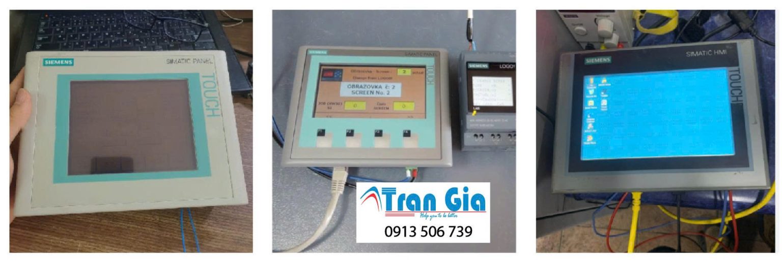 Sửa màn hình HMI Siemens không nhận touch, lỗi cảm ứng
